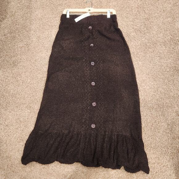 NWT ModeLia Brown XL Peasant Skirt - Picture 1 of 3